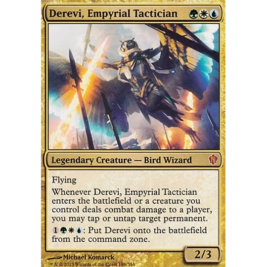 Derevi, Empyrial Tactician - Commander 2013 (inglés)