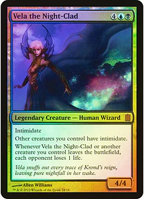 Vela the Night-Clad (Foil) - Commander's Arsenal (inglés)