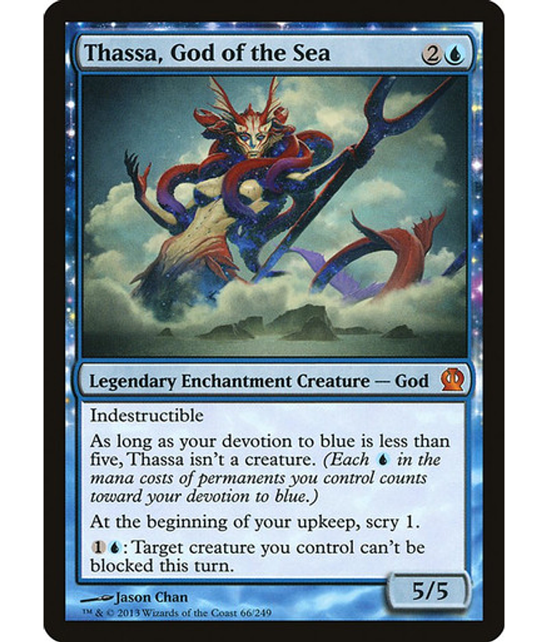 Thassa, God of the Sea - Theros (inglés)