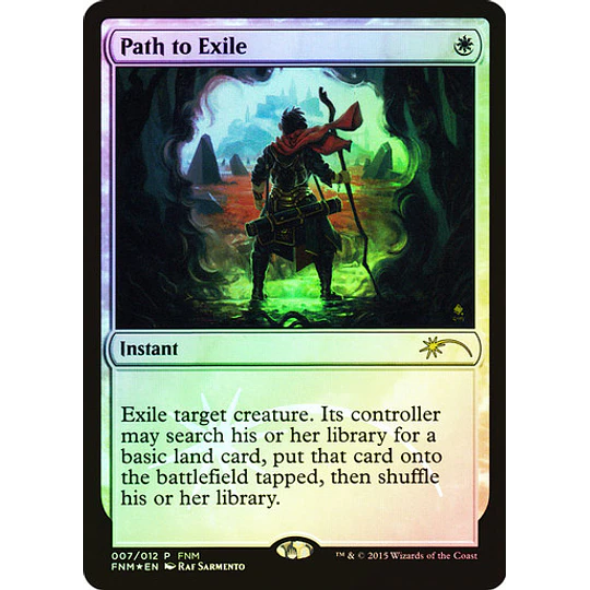 Path to Exile (FNM Foil) - Promotional (español)