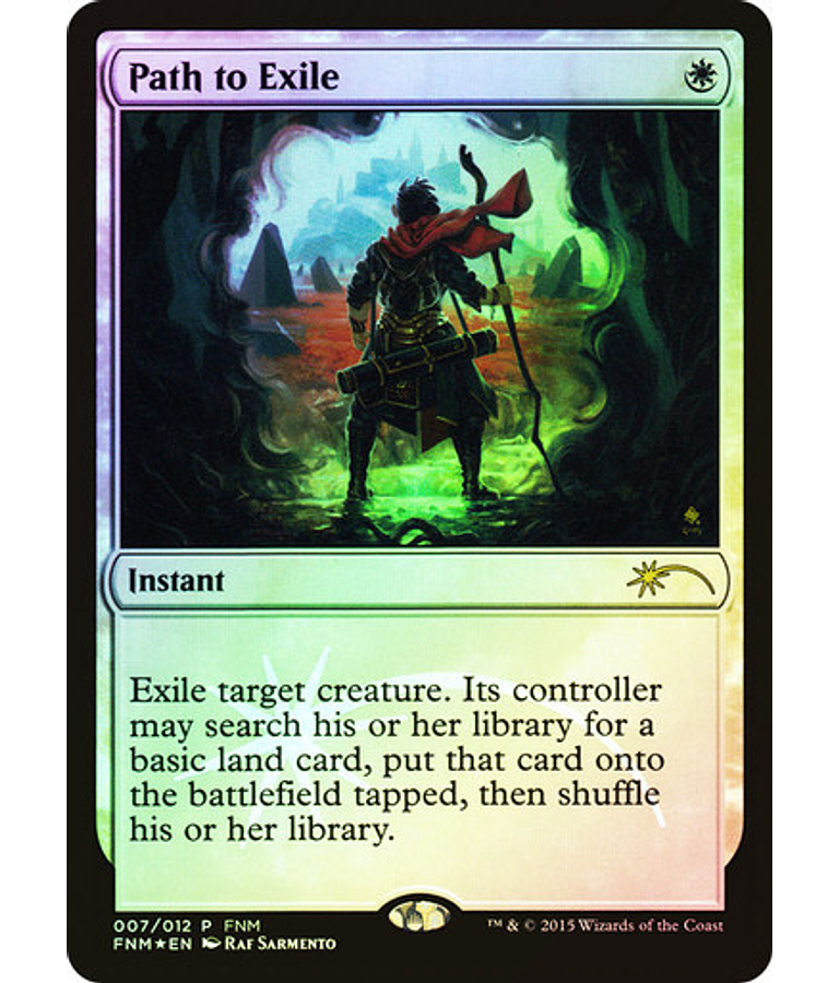 Path to Exile (FNM Foil) - Promotional (español)