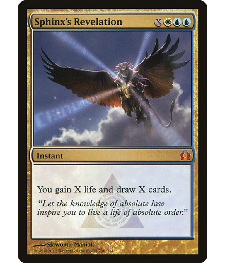 Sphinx's Revelation - Return to Ravnica (español)