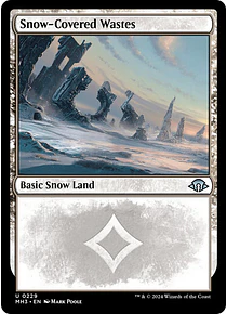 Snow-Covered Wastes (0229) - Modern Horizons 3 (español)