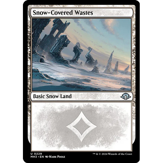 Snow-Covered Wastes (0229) - Modern Horizons 3 (español)