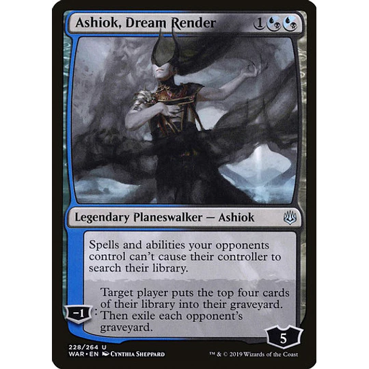 Ashiok, Dream Render - War of the Spark (español)