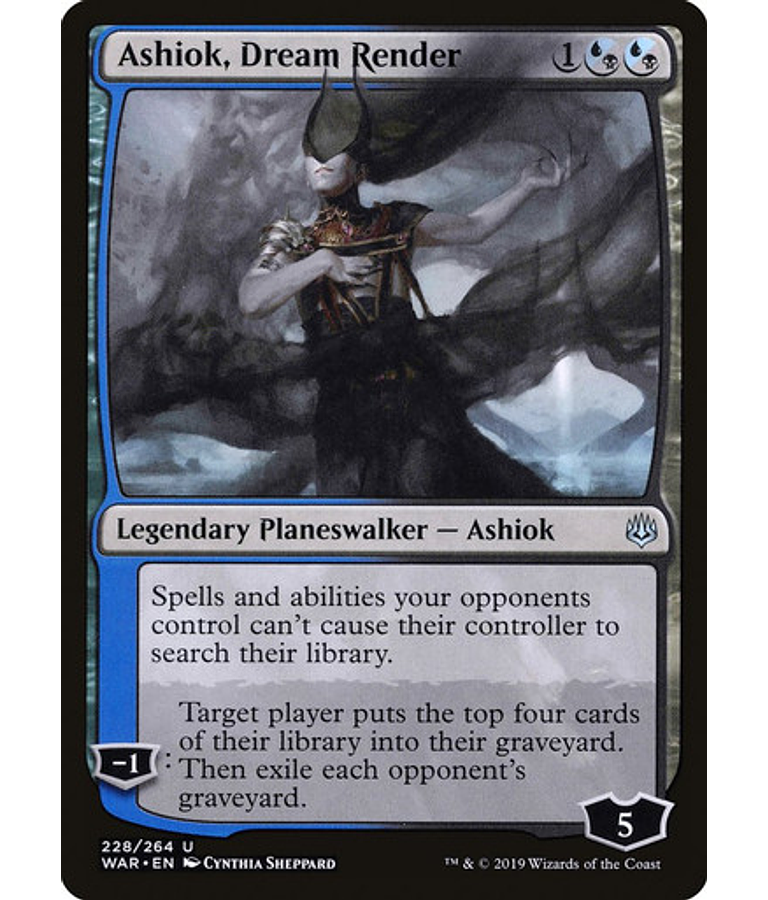 Ashiok, Dream Render - War of the Spark (español)