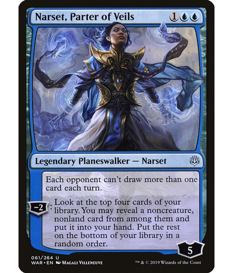 Narset, Parter of Veils - War of the Spark (español)