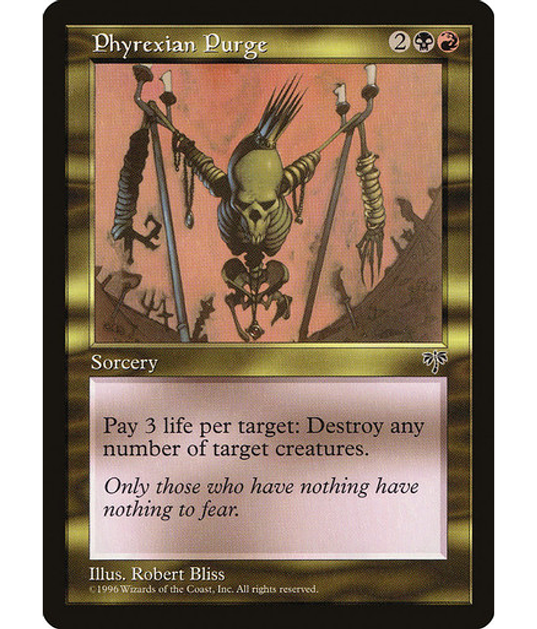 Phyrexian Purge - Mirage (español)