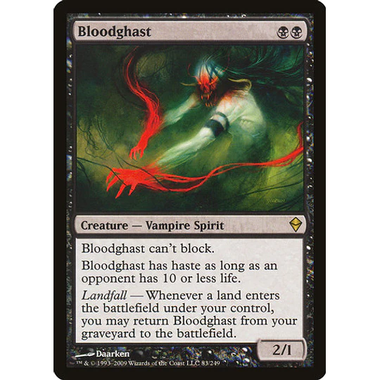 Bloodghast - Zendikar (español)
