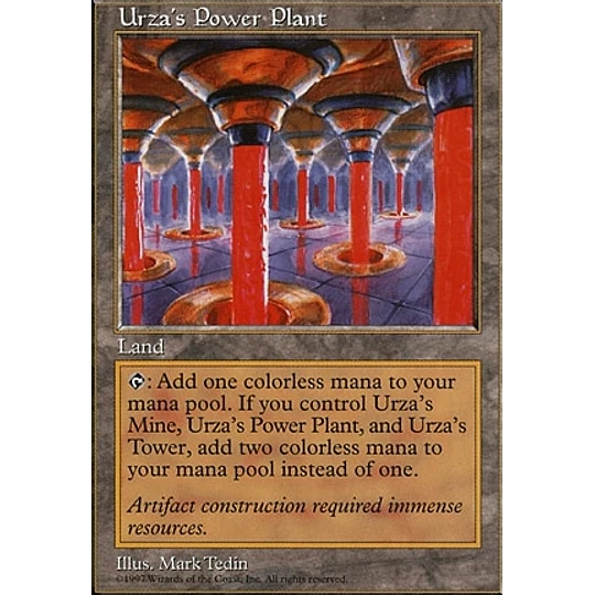 Urza's Power Plant - 5th Edition (español)