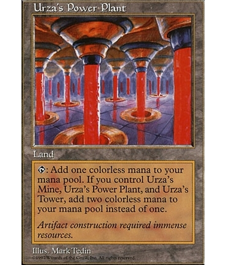 Urza's Power Plant - 5th Edition (español)