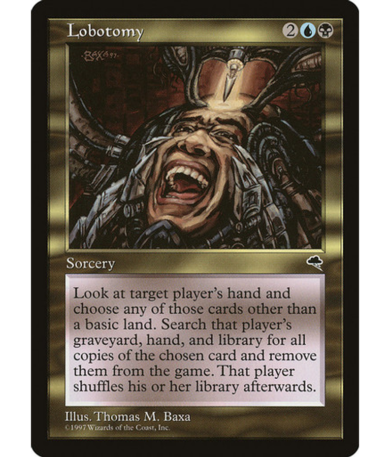 Lobotomy - Tempest (inglés)