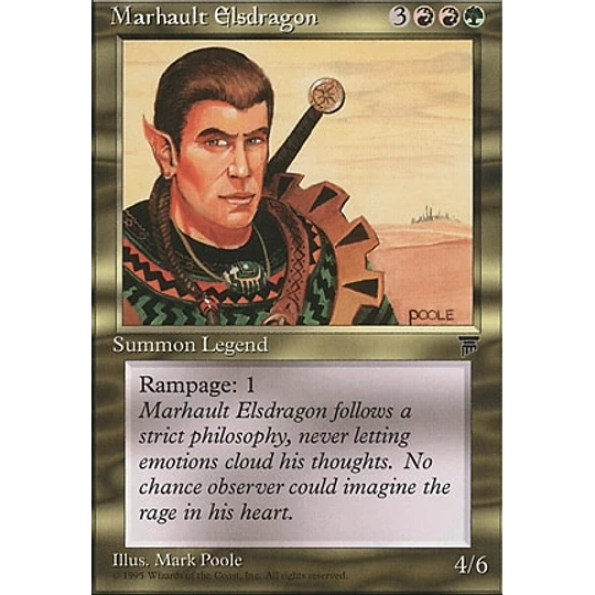 Marhault Elsdragon - Chronicles (inglés)