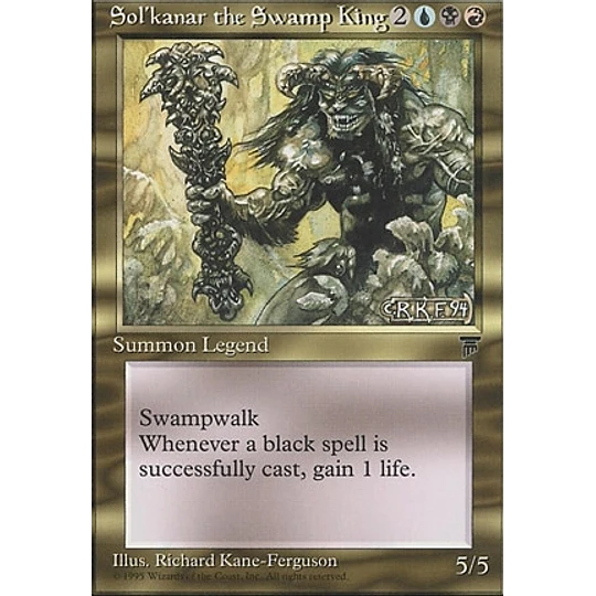 Sol'kanar the Swamp King - Chronicles (inglés)