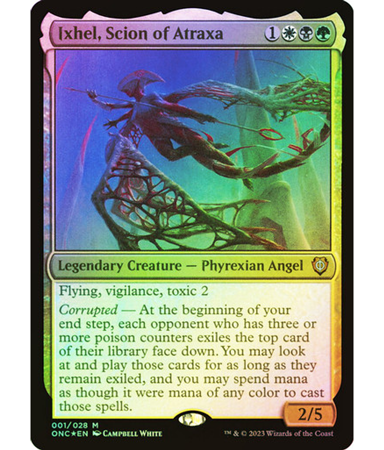 Ixhel, Scion of Atraxa - Phyrexia: All Will Be One Commander Decks (inglés)