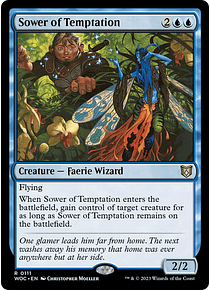 Sower of Temptation - Wilds of Eldraine Commander Decks (español)