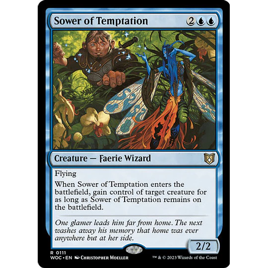 Sower of Temptation - Wilds of Eldraine Commander Decks (español)
