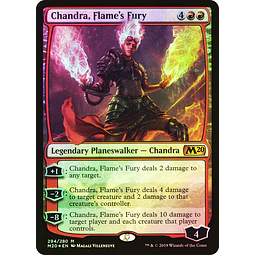 Chandra, Flame's Fury (Planeswalker Deck Foil) - Core Set 2020 (inglés)