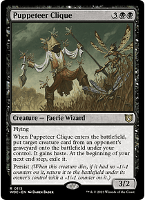 Puppeteer Clique - Wilds of Eldraine Commander Decks (español)