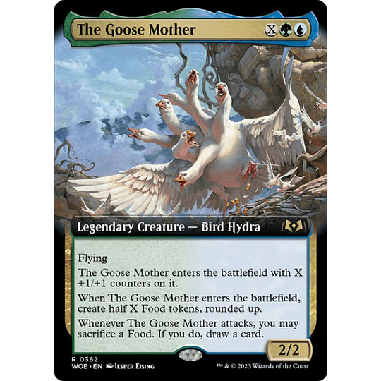 The Goose Mother (Extended Art) - Wilds of Eldraine Variants (inglés)