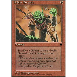 Goblin Grenade (Rush) - Fallen Empires (inglés)