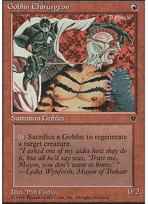Goblin Chirurgeon (Foglio) - Fallen Empires (inglés)