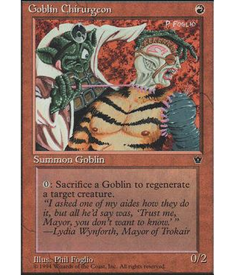 Goblin Chirurgeon (Foglio) - Fallen Empires (inglés)