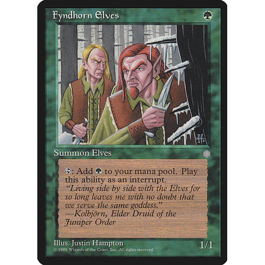 Fyndhorn Elves - Ice Age (inglés)