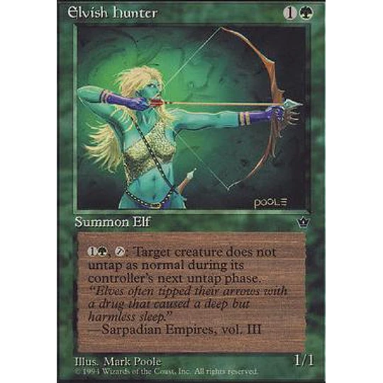 Elvish Hunter (Poole) - Fallen Empires (inglés)