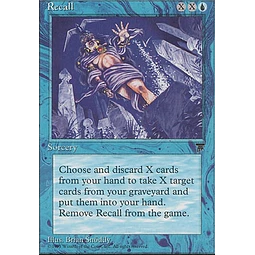 Recall - Chronicles (inglés)