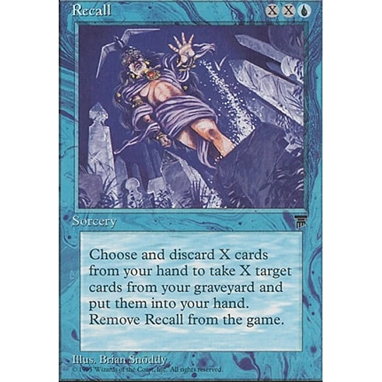 Recall - Chronicles (inglés)