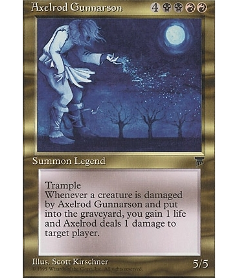 Axelrod Gunnarson - Chronicles (inglés)