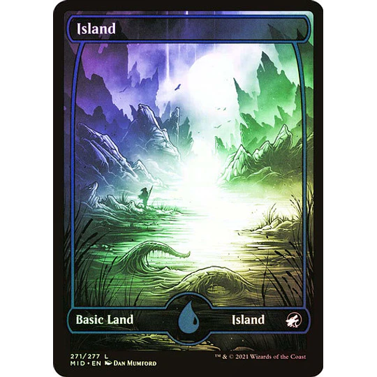 Island (271) - Innistrad: Midnight Hunt Foil (inglés)