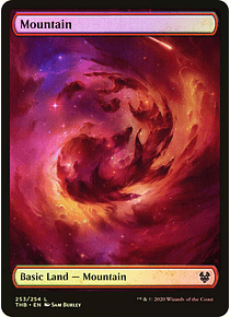 Mountain (253 A) - Theros Beyond Death Foil (inglés)