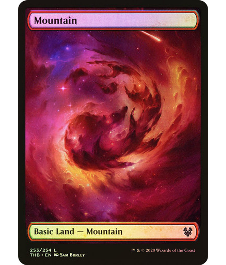 Mountain (253 A) - Theros Beyond Death Foil (inglés)