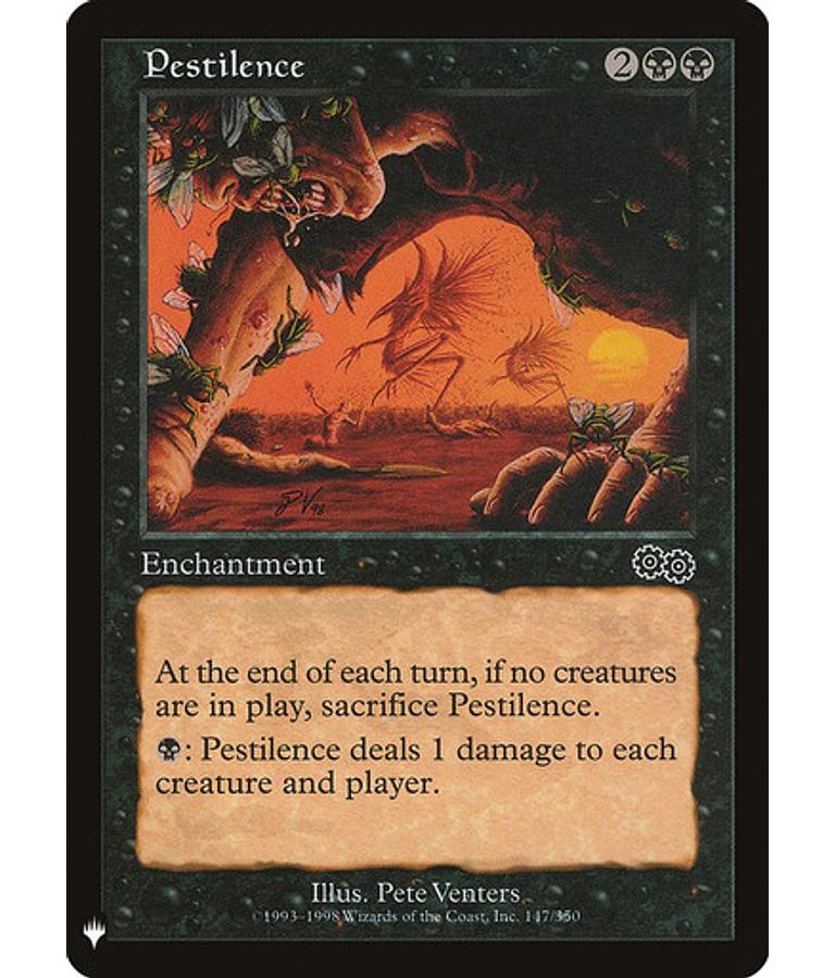 Pestilence - Mystery Booster/The List (inglés)