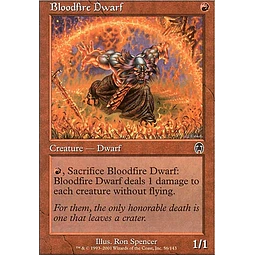 Bloodfire Dwarf - Apocalypse (español)