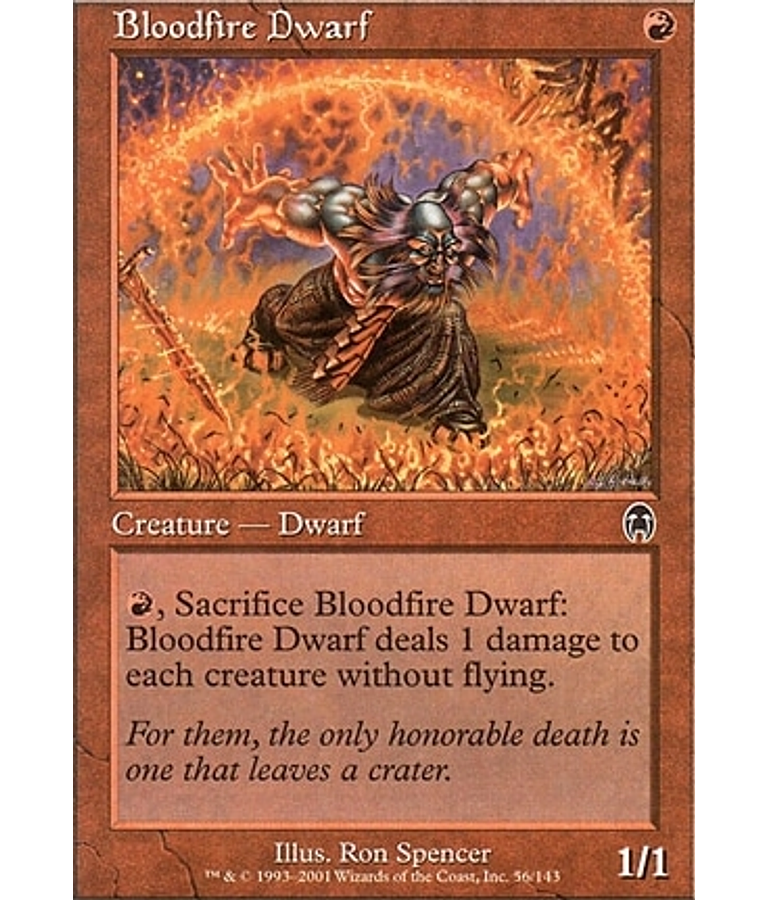 Bloodfire Dwarf - Apocalypse (español)