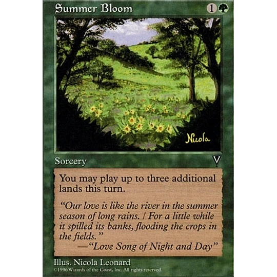 Summer Bloom - Visions (inglés)