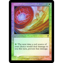 Circle of Protection: Red - 7th Edition Foil (español)