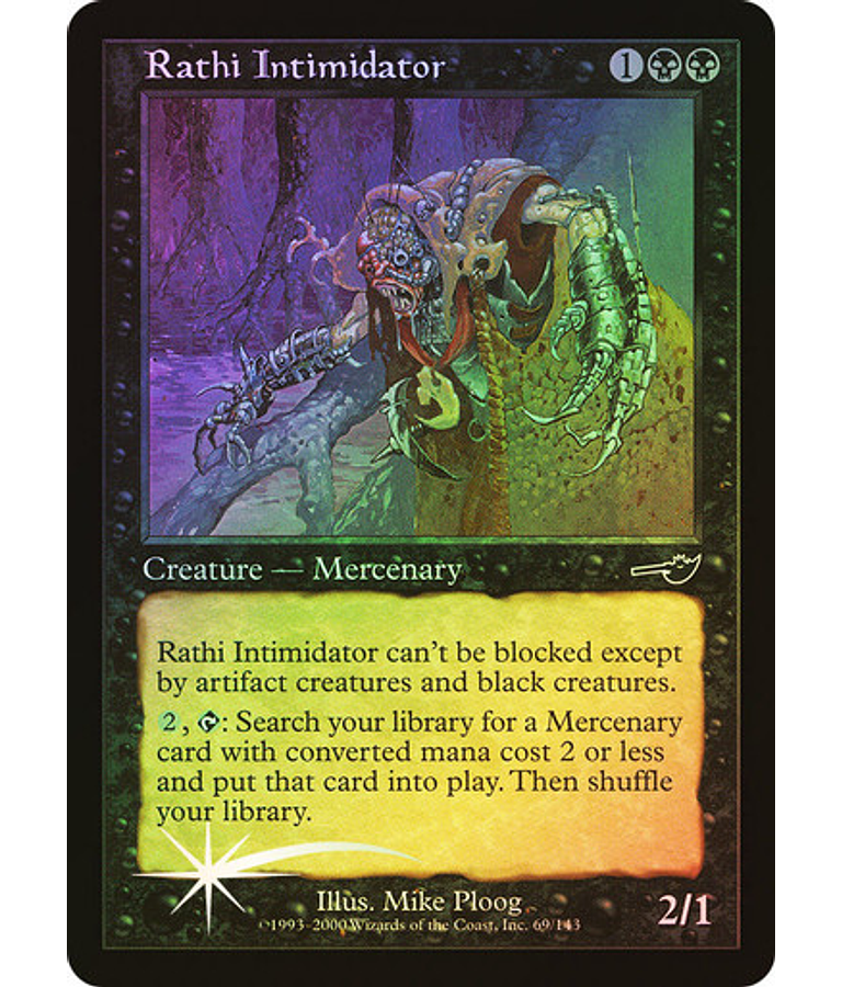 Rathi Intimidator - Nemesis Foil (inglés)