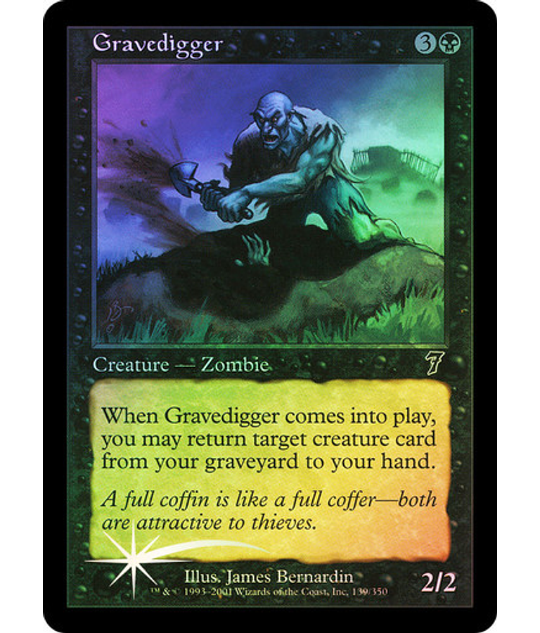 Gravedigger - 7th Edition Foil (español)