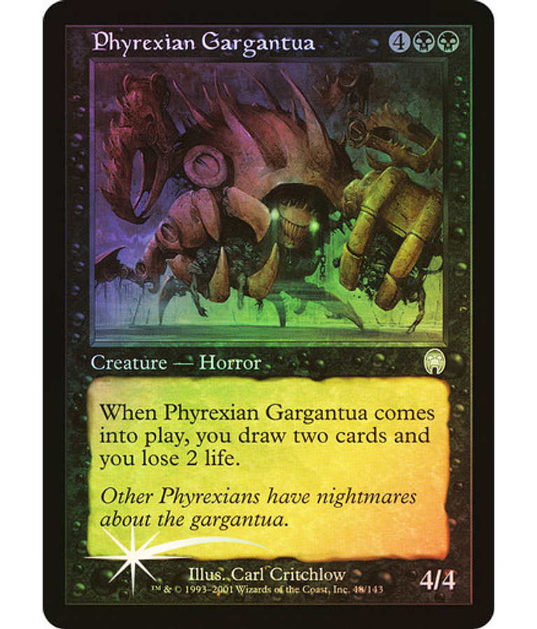 Phyrexian Gargantua - Apocalypse Foil (español)