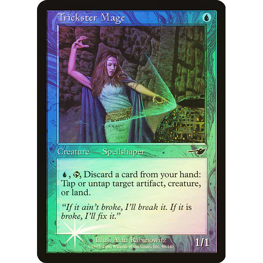 Trickster Mage - Nemesis Foil (español)