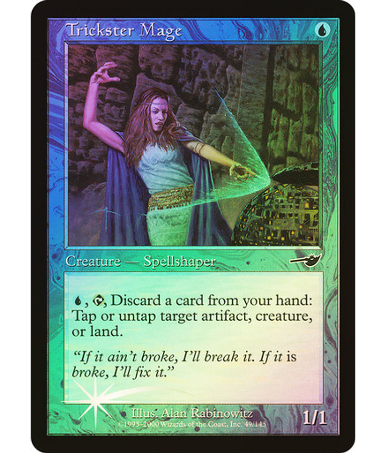 Trickster Mage - Nemesis Foil (español)
