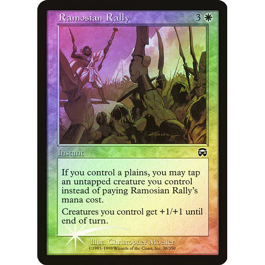 Ramosian Rally - Mercadian Masques Foil (español)
