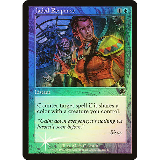 Jaded Response - Apocalypse Foil (español)