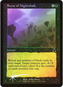 Scent of Nightshade - Urza's Destiny Foil (español)