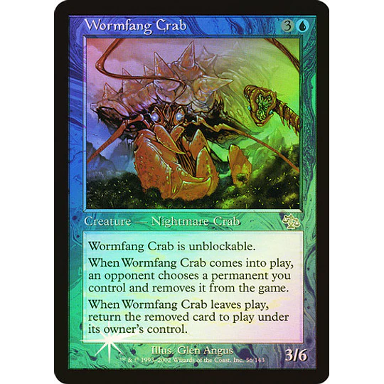 Wormfang Crab - Judgment Foil (español)
