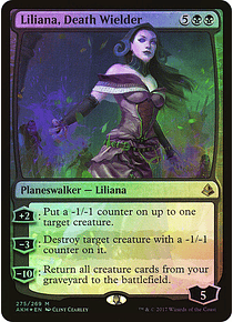 Liliana, Death Wielder (Foil - Planeswalker Deck) - Amonkhet (español)